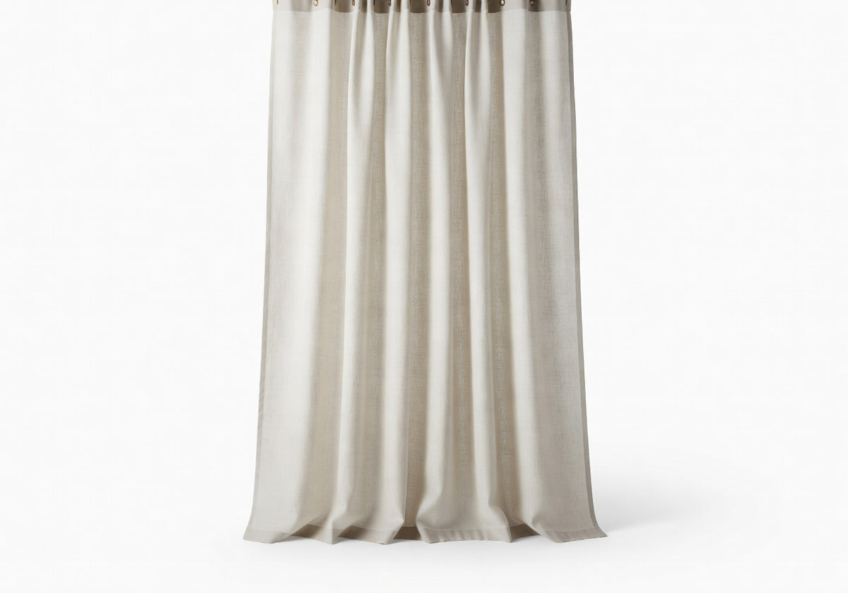 Virelle Linen Shower Curtain