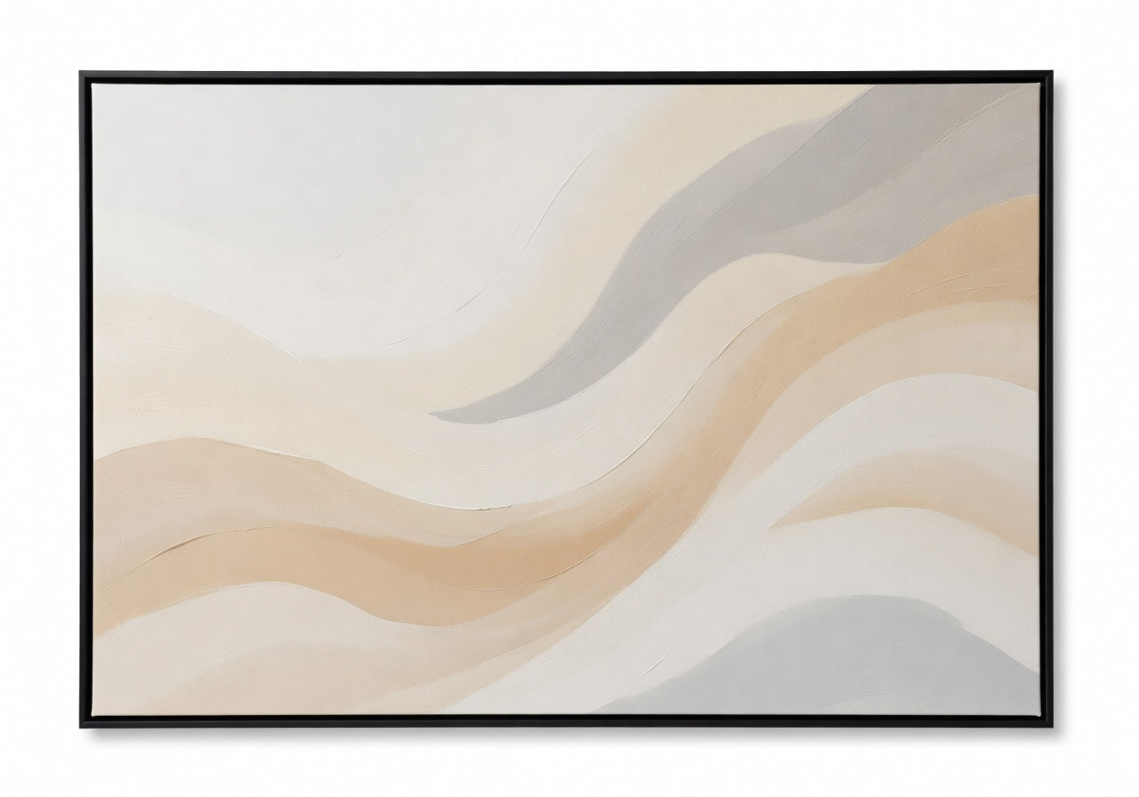Virelle Neutral Composition Canvas Wall Art