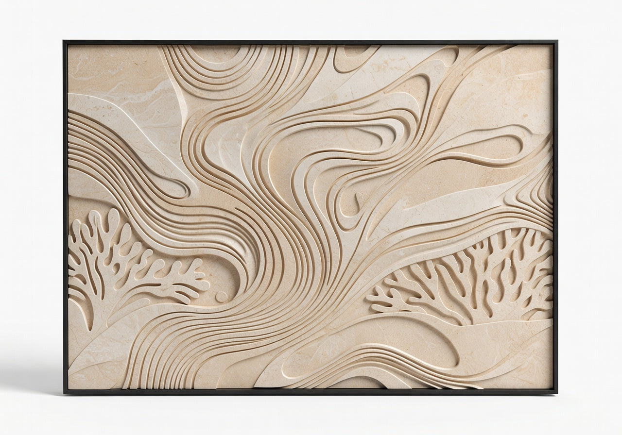 Virelle Stone Relief Art