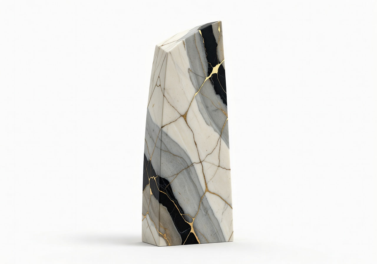 Arcstone Monolith Form Sculpture and Statue