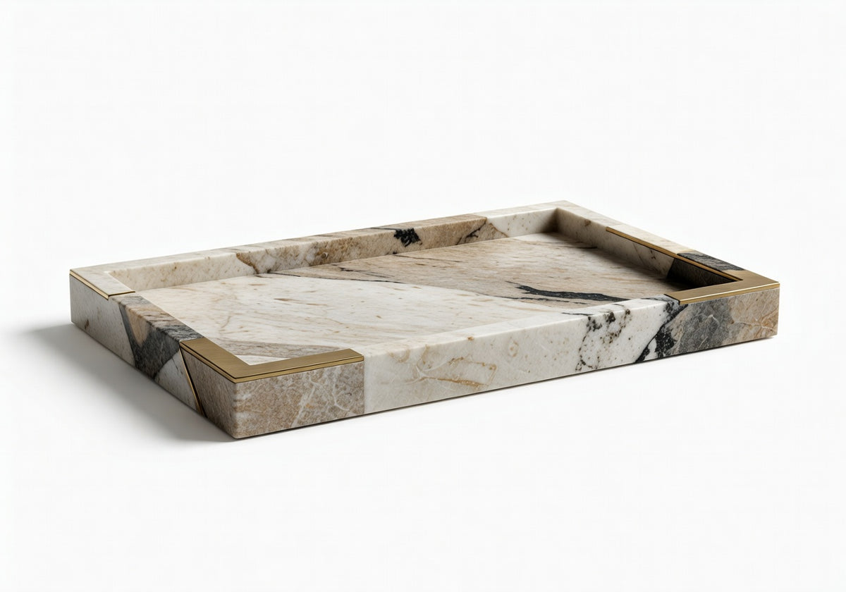 Arcstone Monolith Tray Serving Tray
