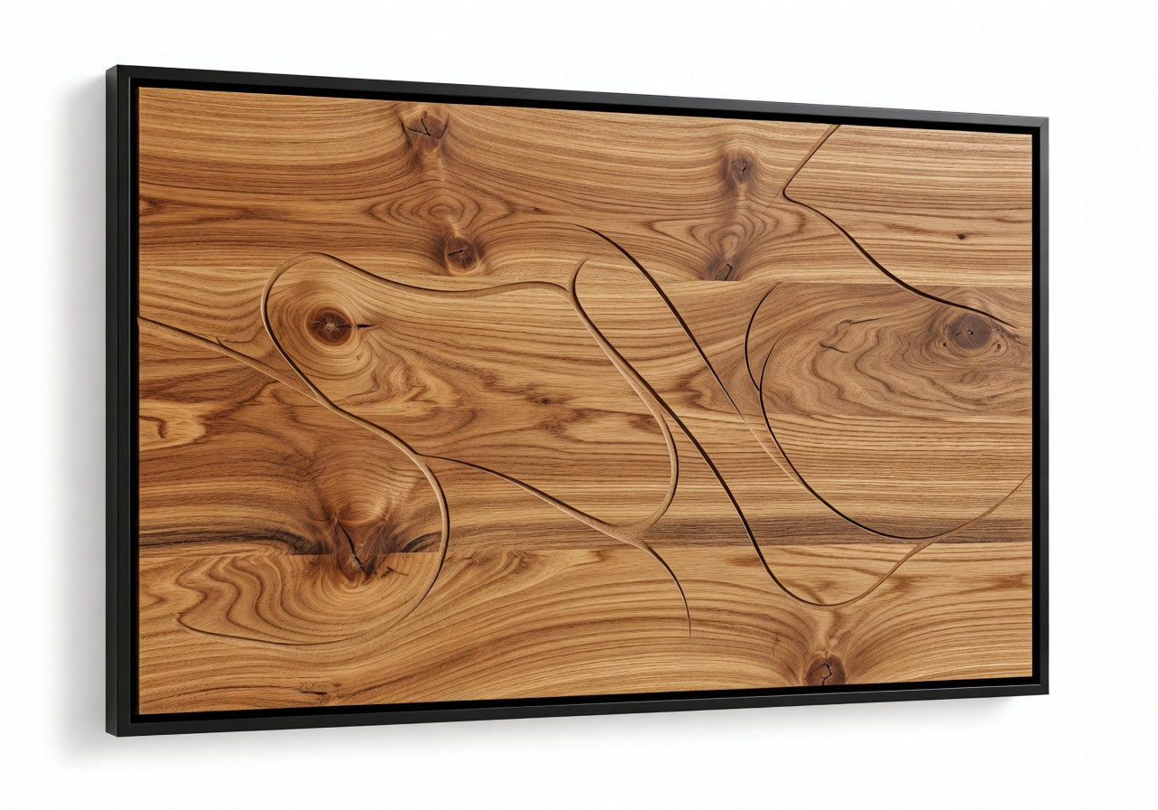 Arlowe Oak Relief Panel Wood Wall Art