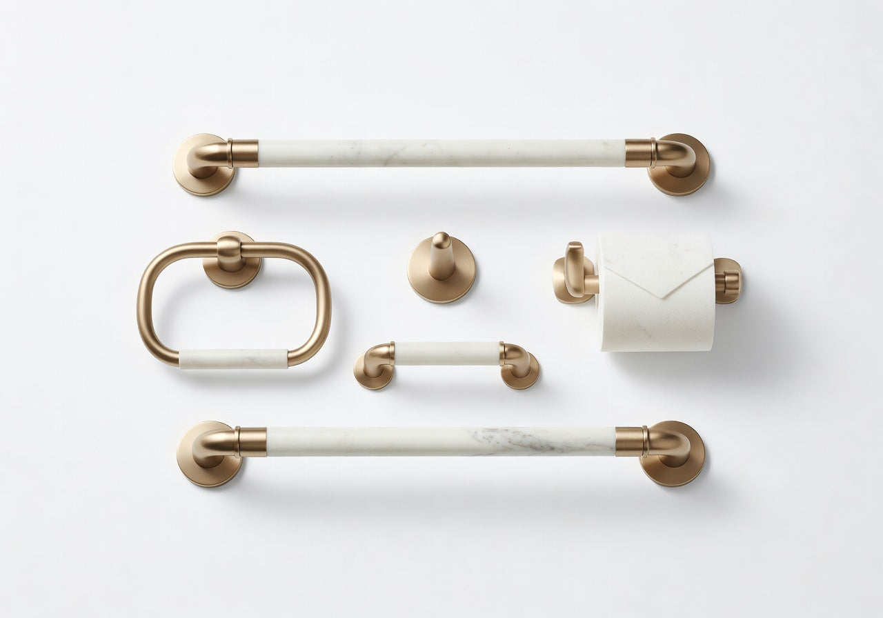 Aurelian Ensemble Bathroom Hardware Set