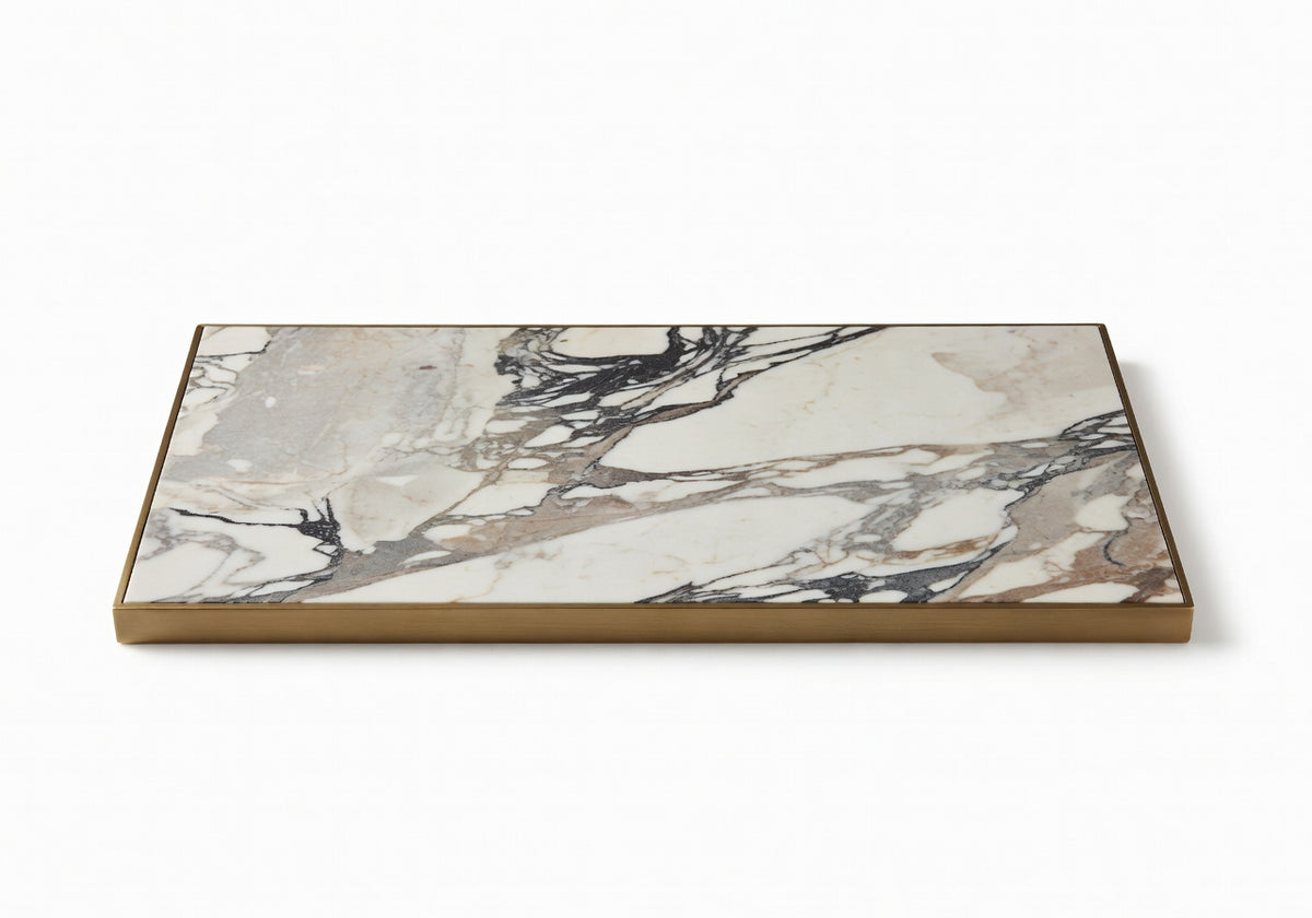 Aurelian Marble Tray Serving Tray
