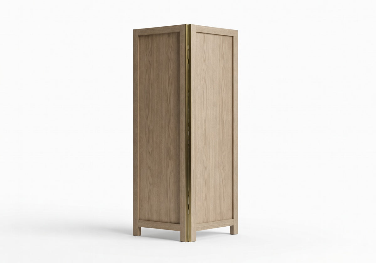 Aurelian Oak Screen Room Divider