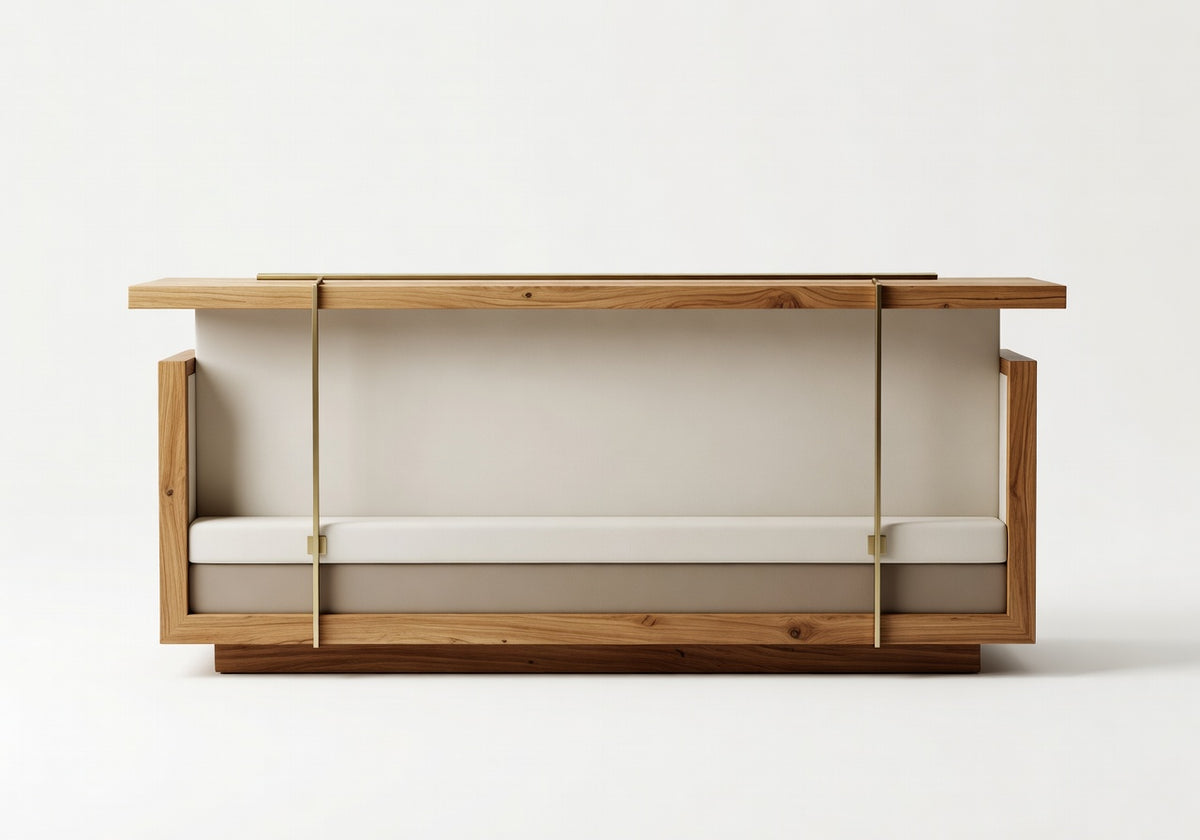 Aurelian Teak Outdoor Bar
