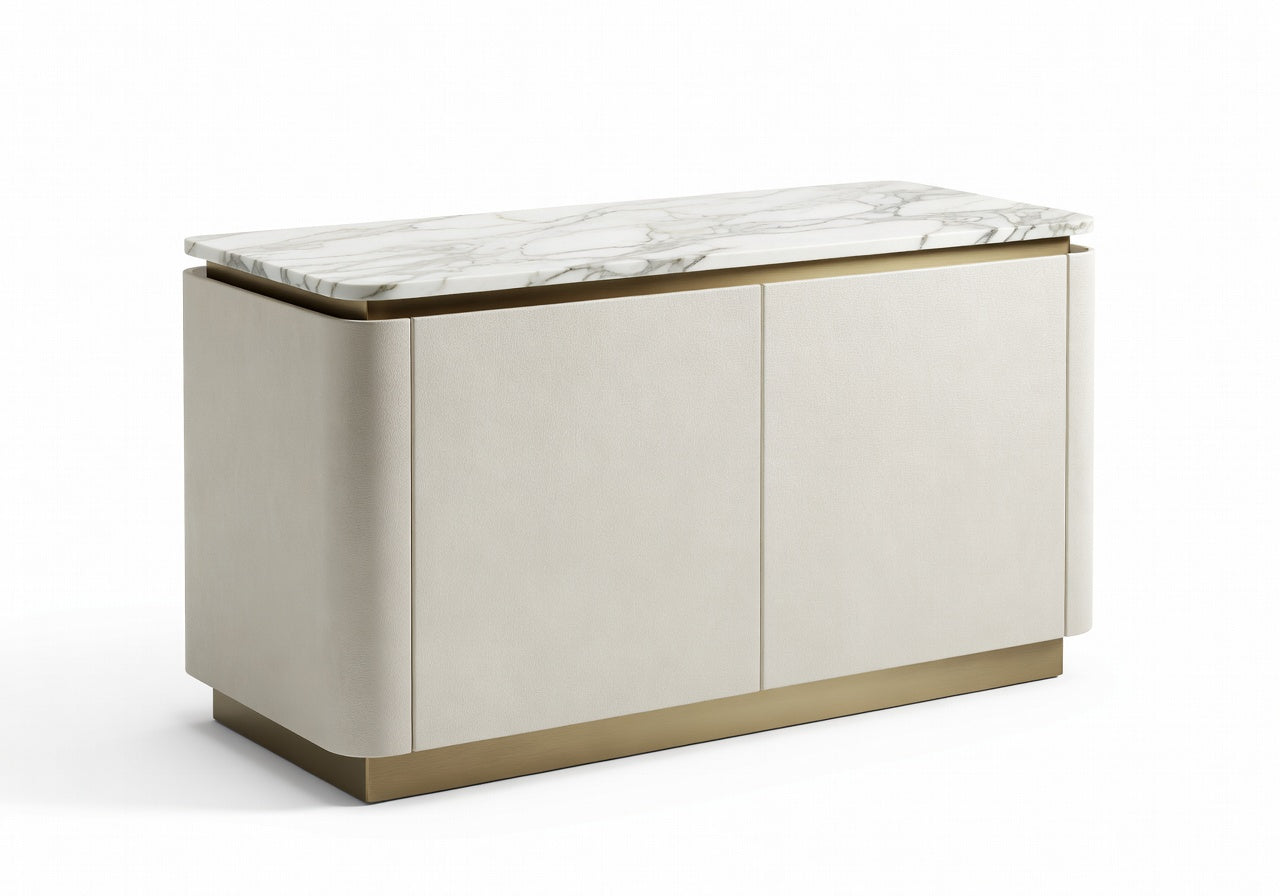 Aureon Marble Buffet and Sideboard