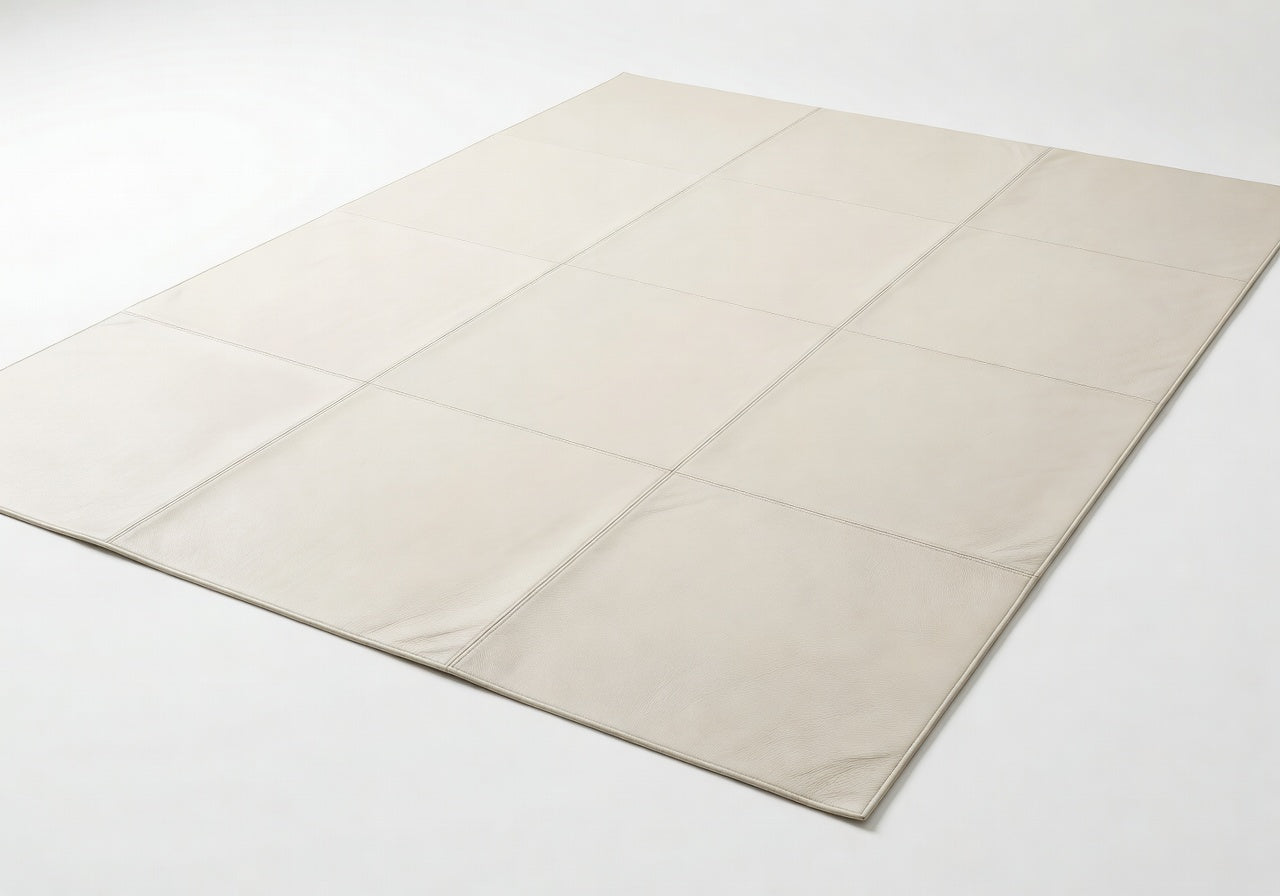 Avelin Leather Panel Rug