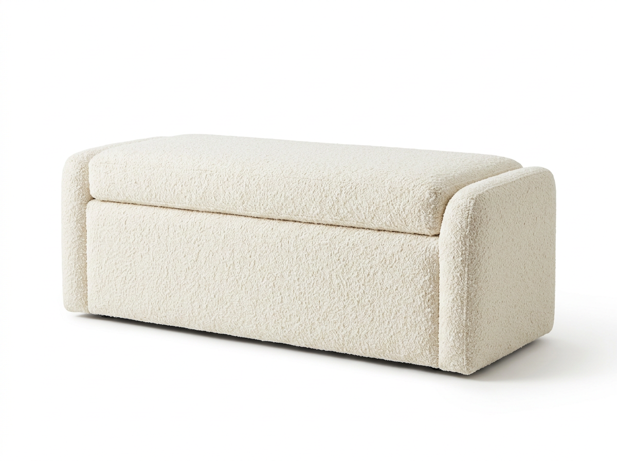 Aveline Bouclé Bench