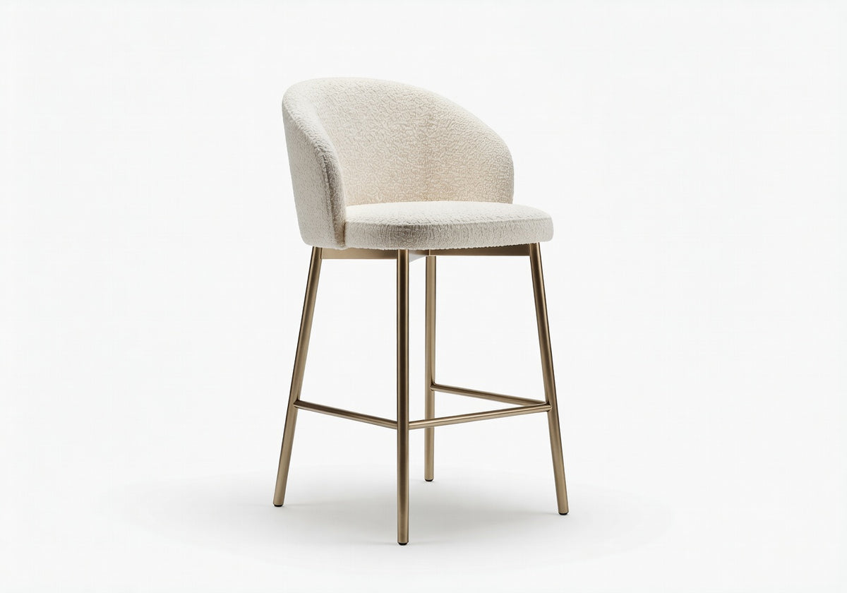 Aveline Bouclé Stool