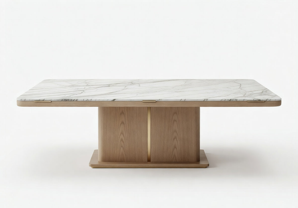 Aveline Double Pedestal Table