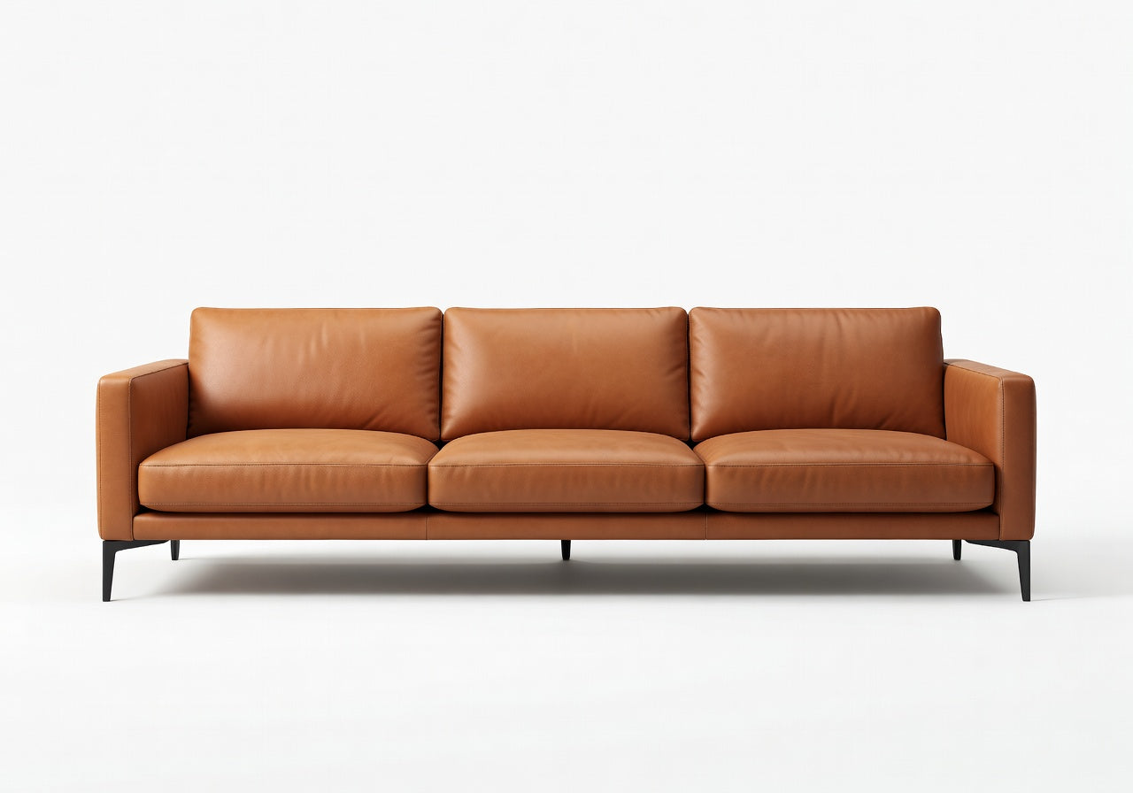 Bellmont Leather Sectional