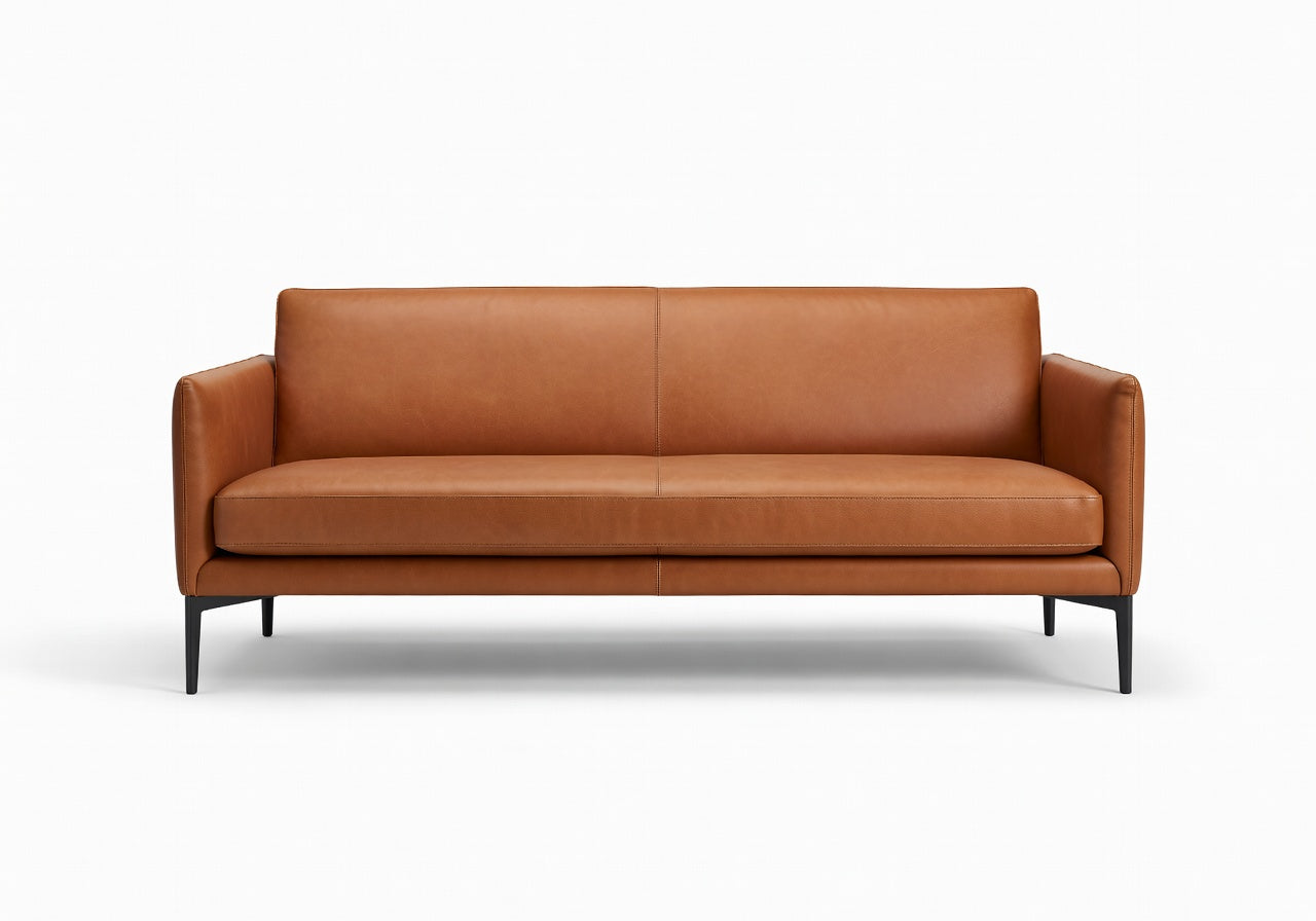 Bellmont Leather Sofa