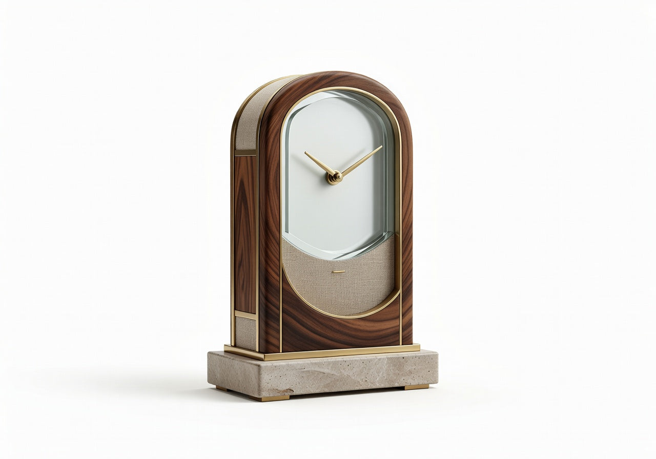 Calder Glass Clock Clock