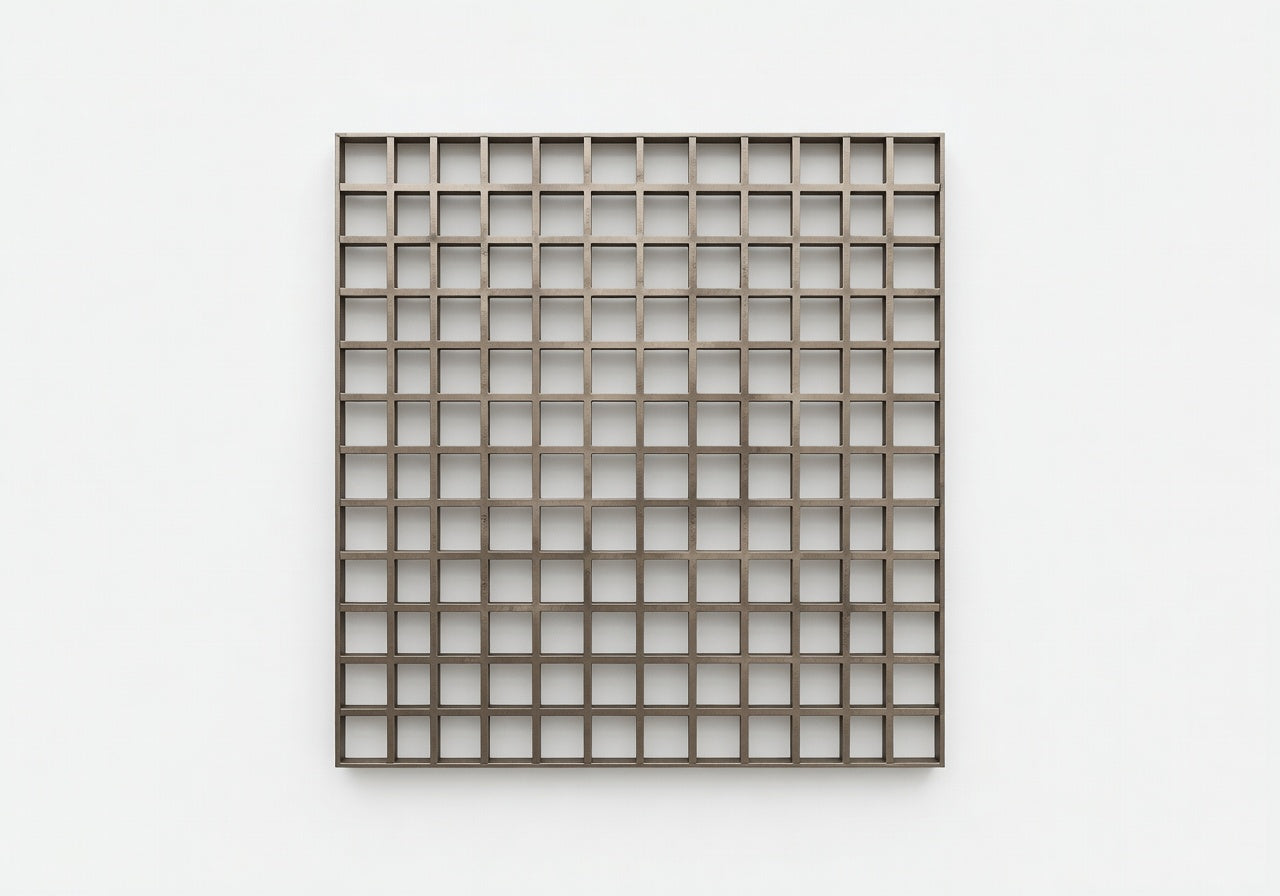 Calder Sculptural Grid Metal Wall Art