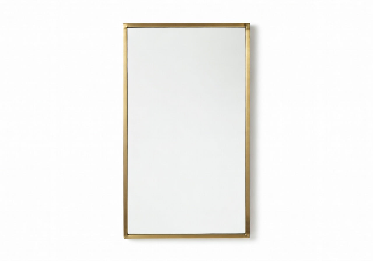 Caldera Brass Frame Mirror