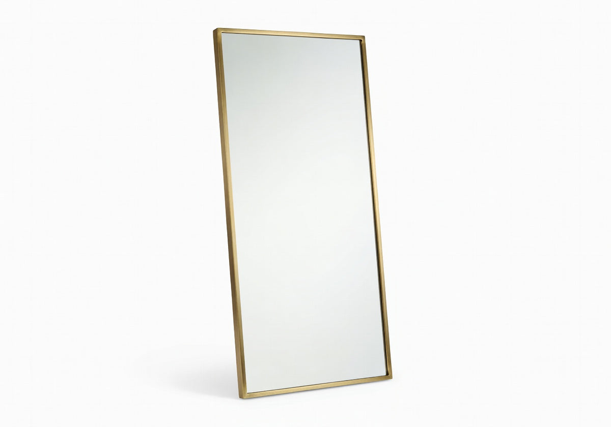 Caldera Brass Lean Mirror