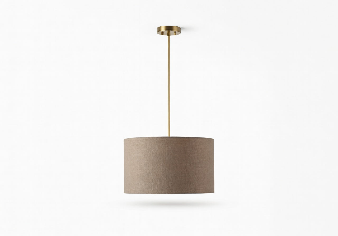 Caldera Linen Shade Pendant