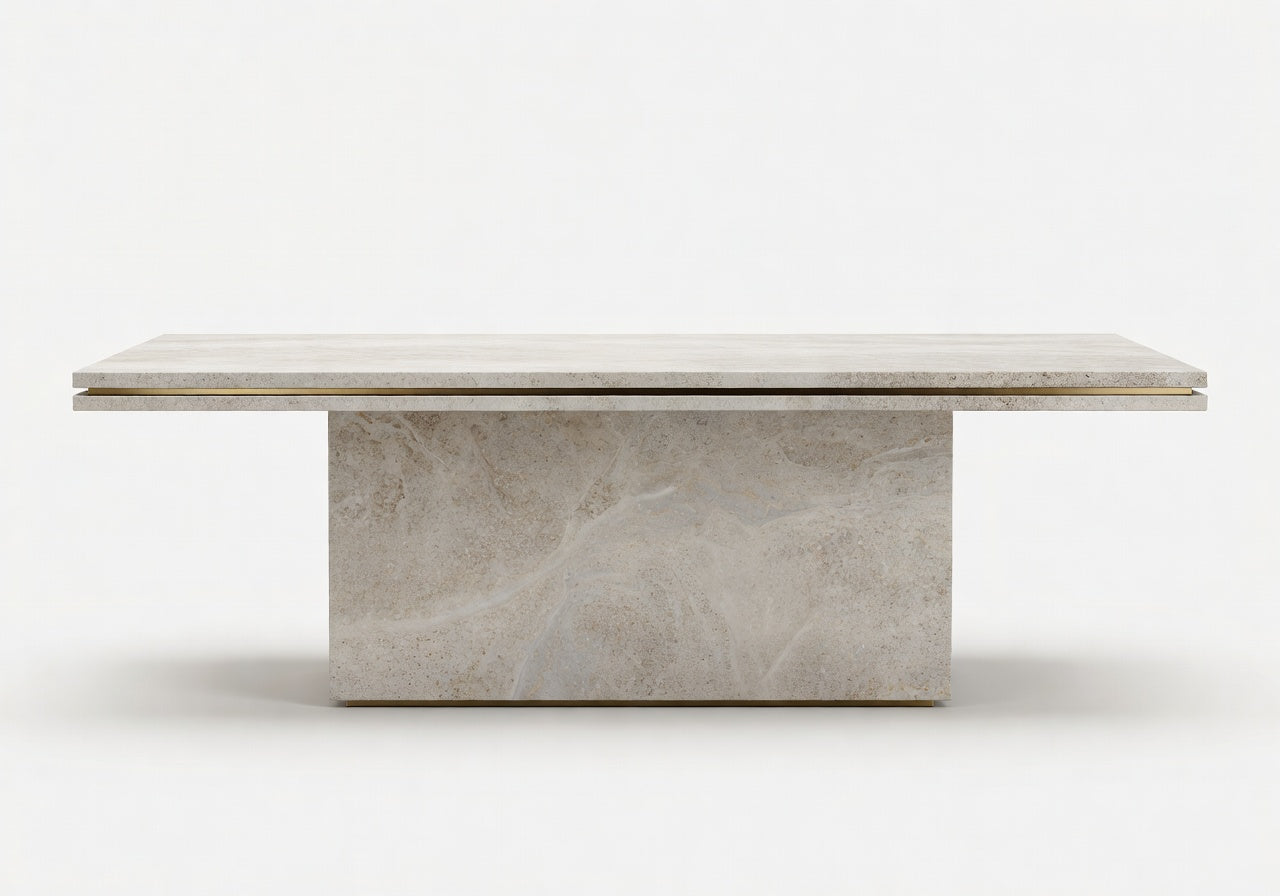 Caldera Outdoor Stone Counter Table