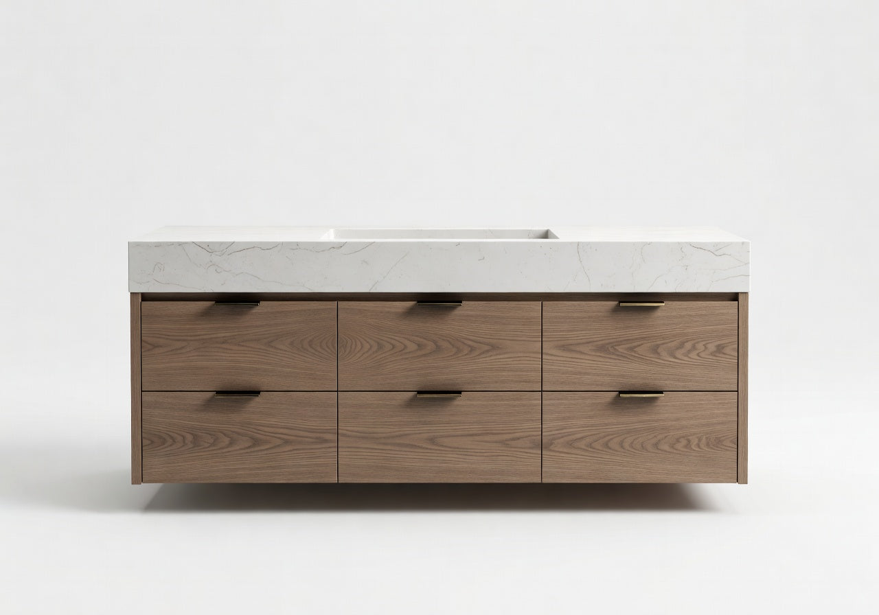 Caldris Oak Vanity