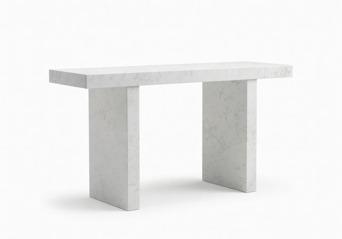Calen Marble Console Table