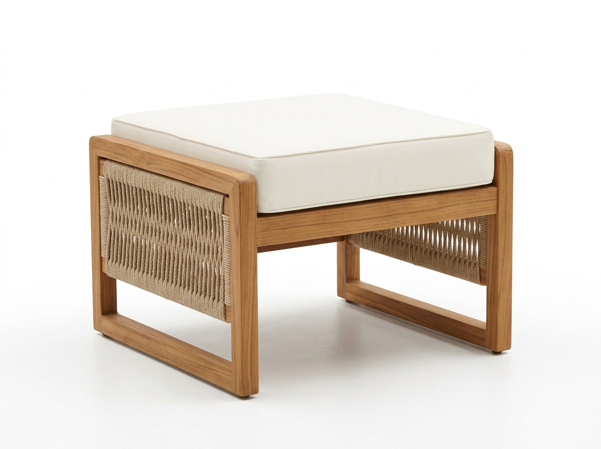 Cavelle Rope Ottoman