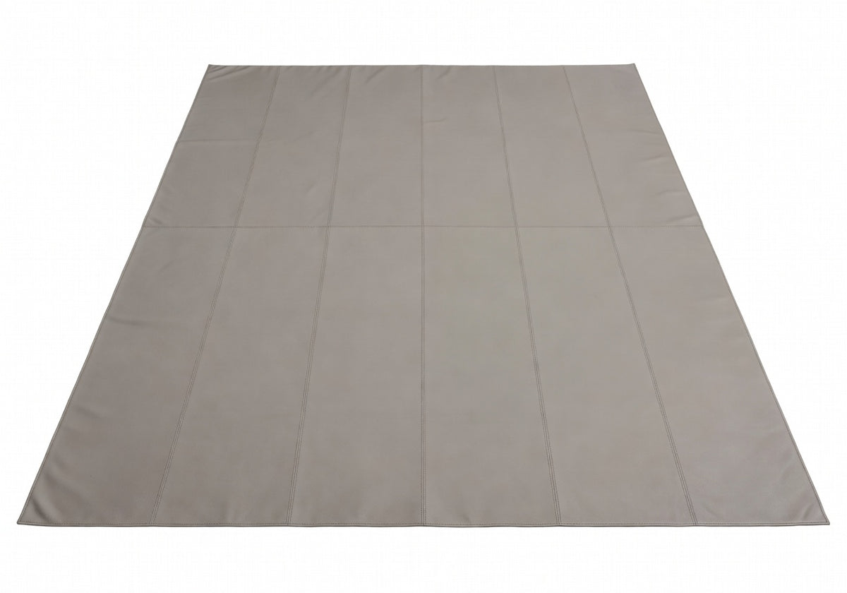 Cavelle Leather Seam Rug