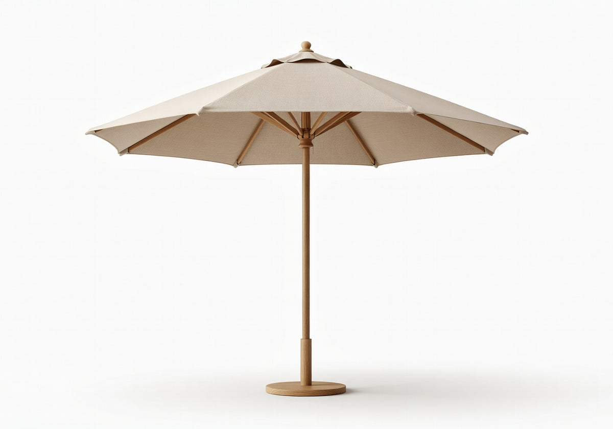 Cavelle Outdoor Wood Umbrella