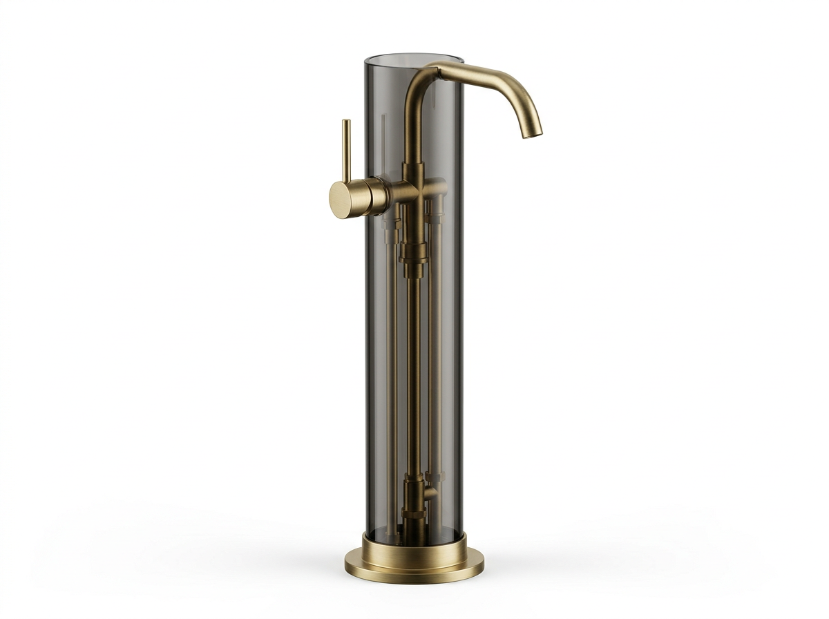Celine Glass Filler Tub Faucet