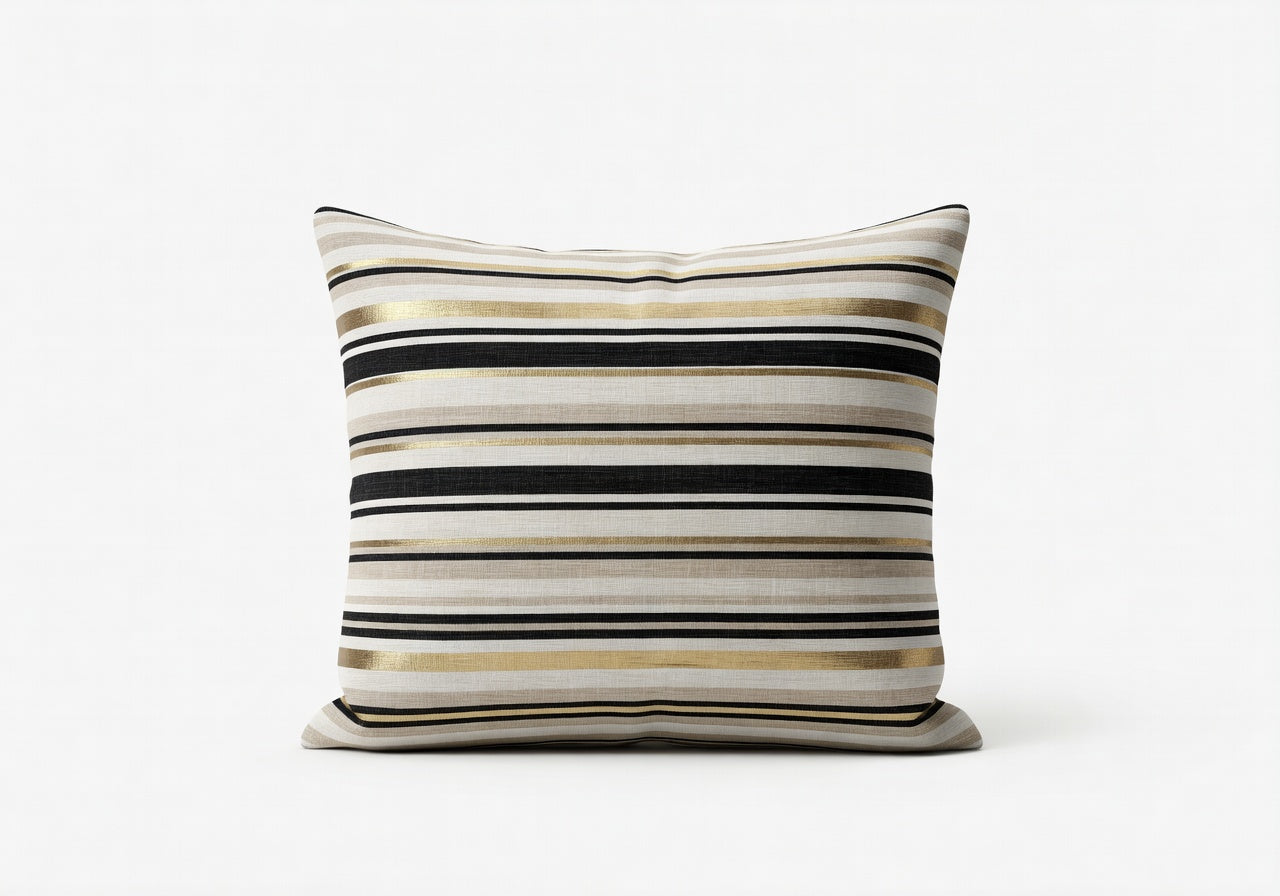 Drift Linen Stripe Cushion