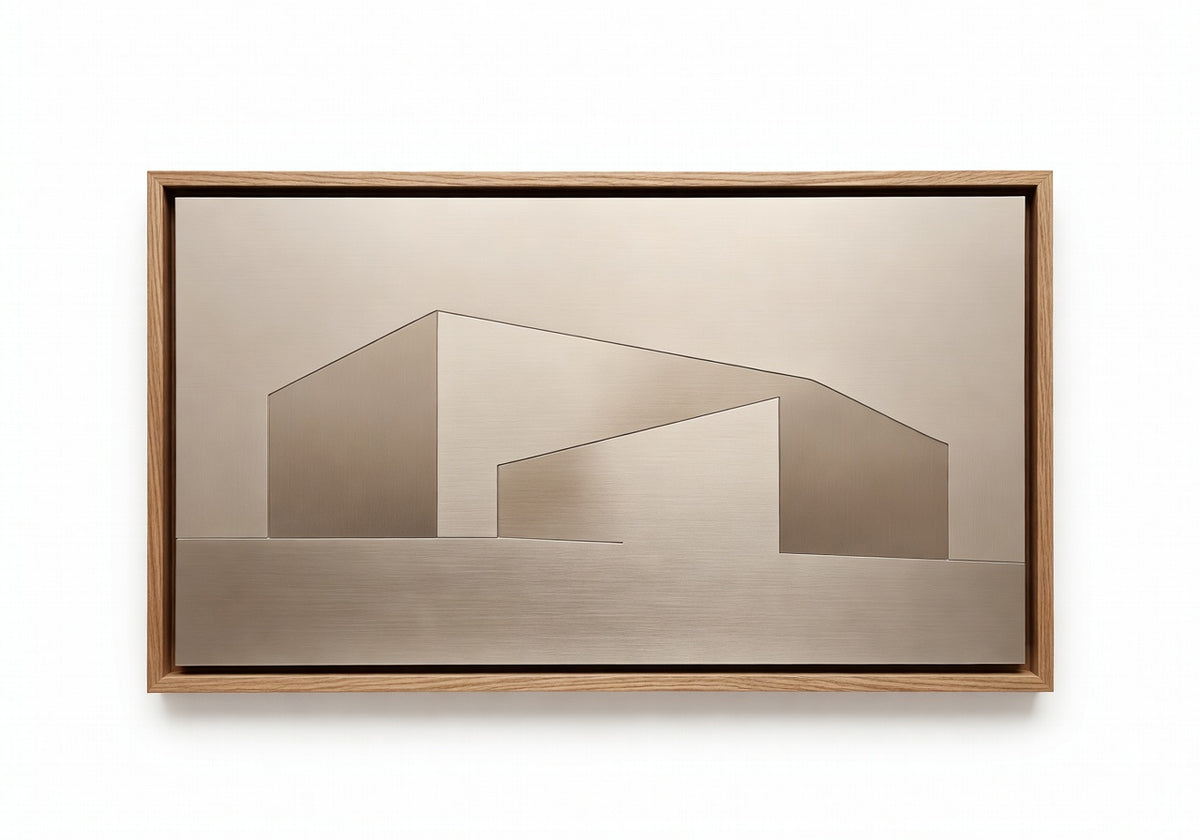 Elowen Framed Metal Art