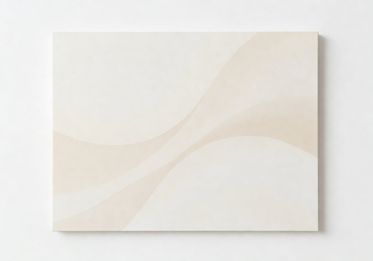 Elowen Soft Form Canvas Wall Art