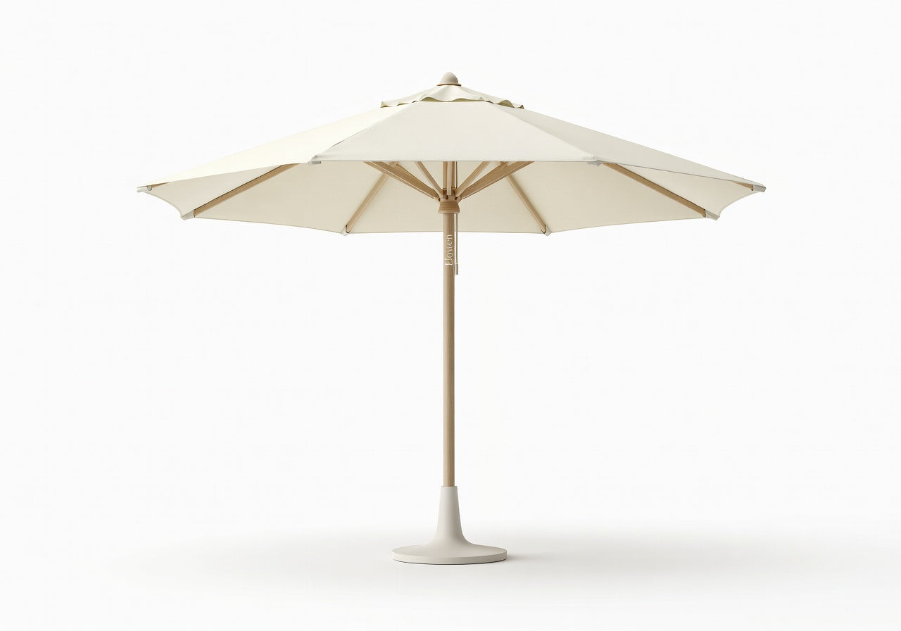 Elowen Outdoor Wood Umbrella