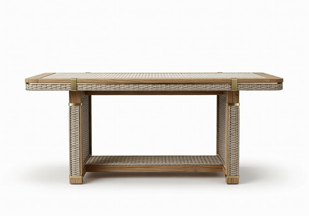 Haven Outdoor Woven Bar Table