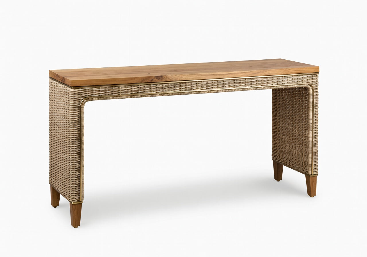 Haven Woven Outdoor Console Table