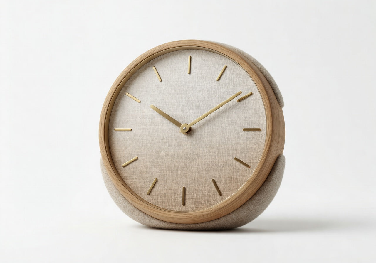 Liora Soft Edge Clock Wall Clock