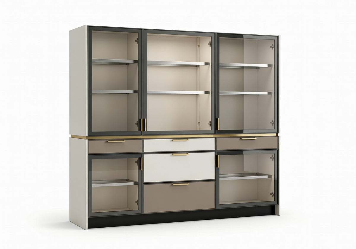 Luma Glass Cabinetry Kitchen Cabinet