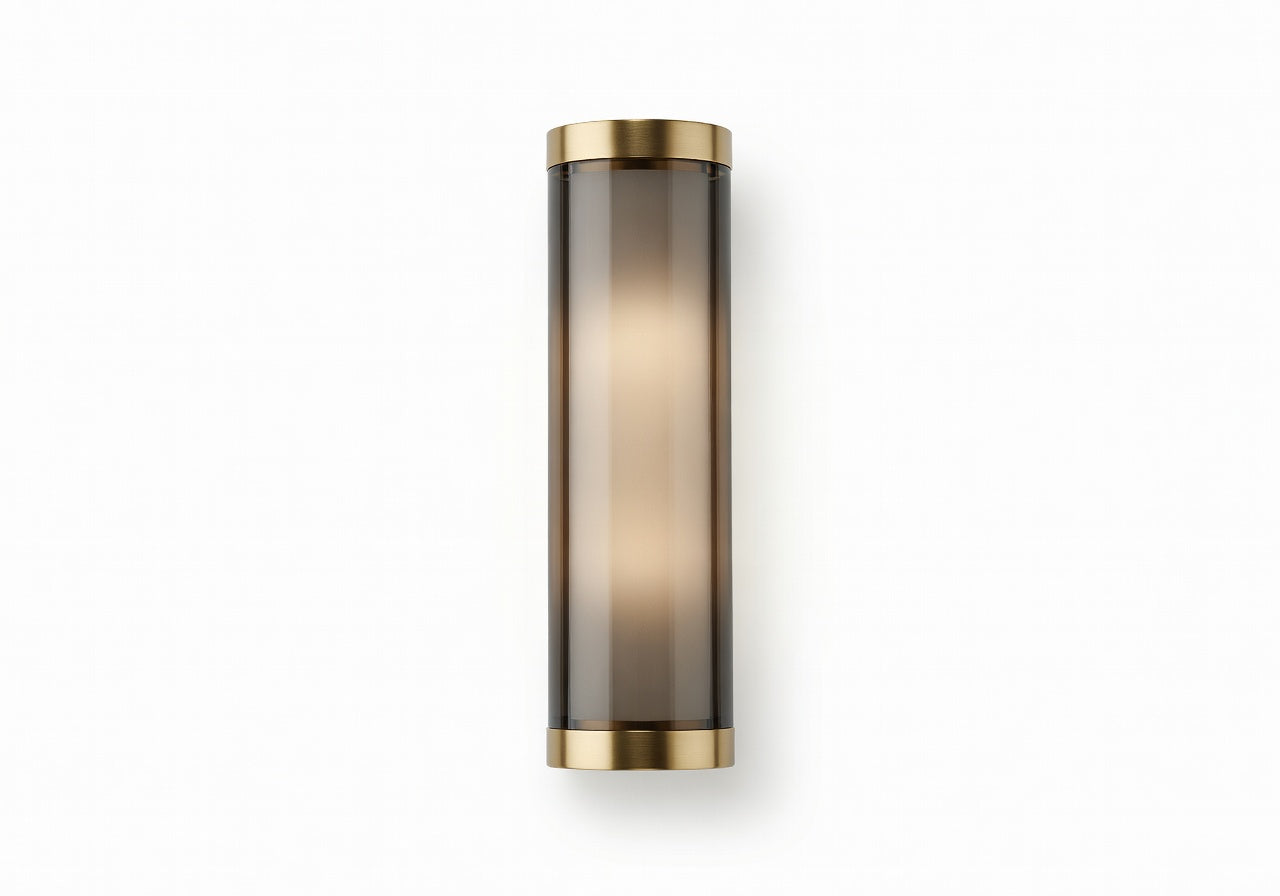 Luma Glass Panel Wall Light