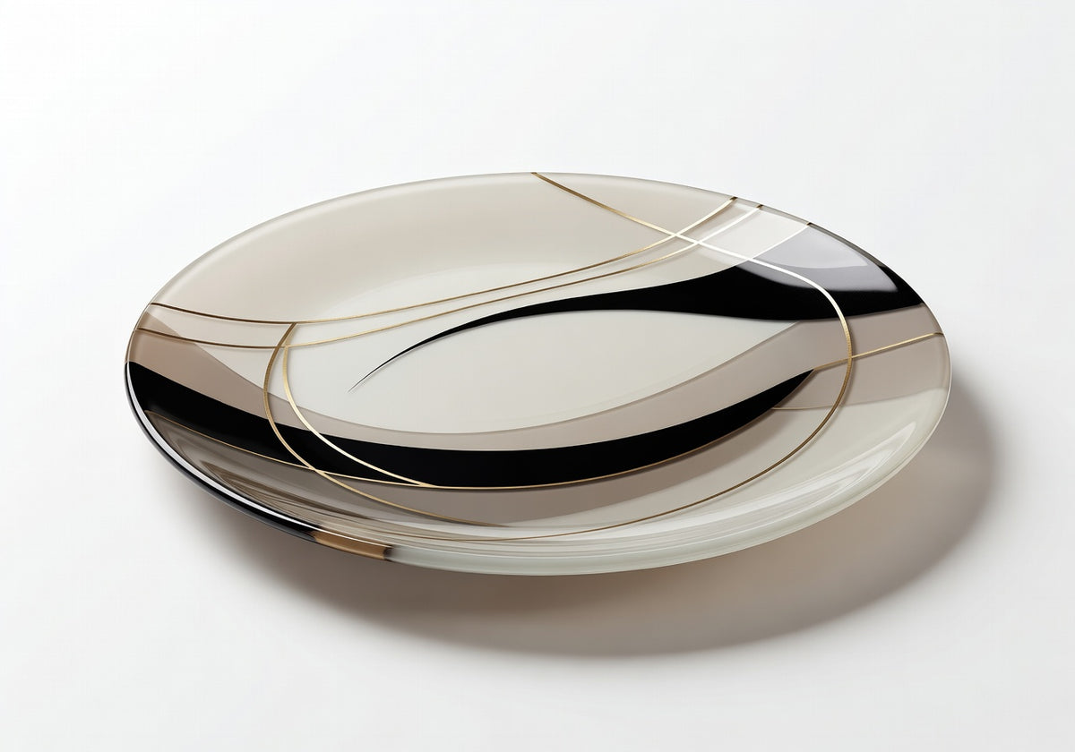 Luma Glass Plate Decorative Plate