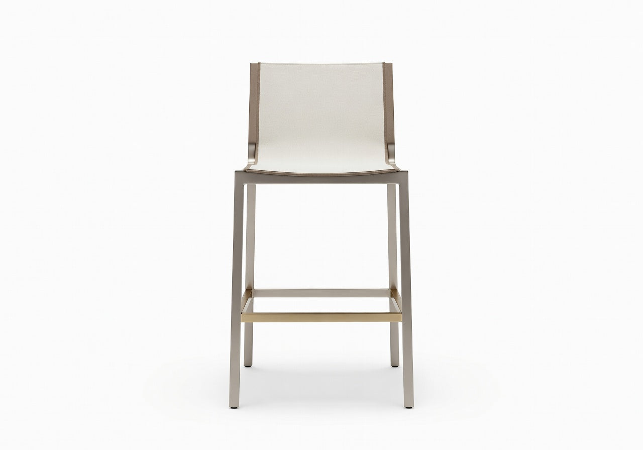 Luma Outdoor Sling Counter Stool
