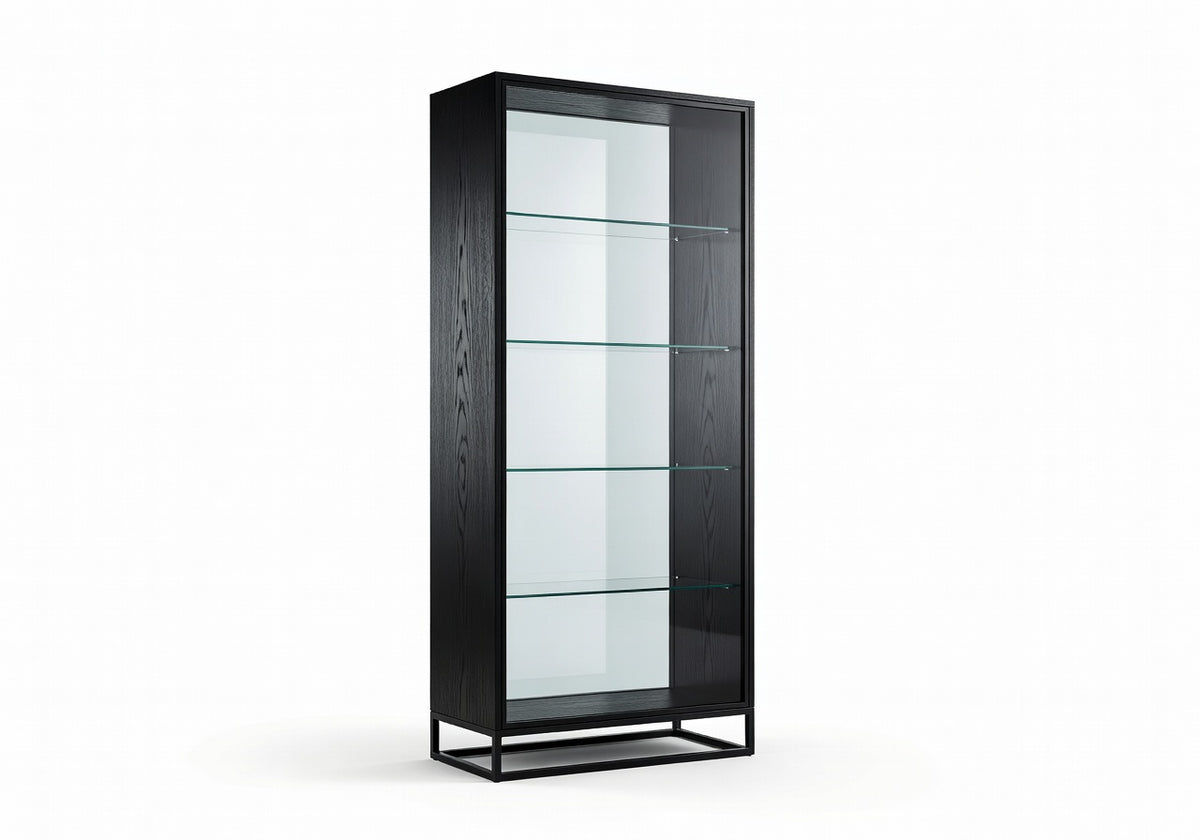Noir Edge Cabinet Display Cabinet