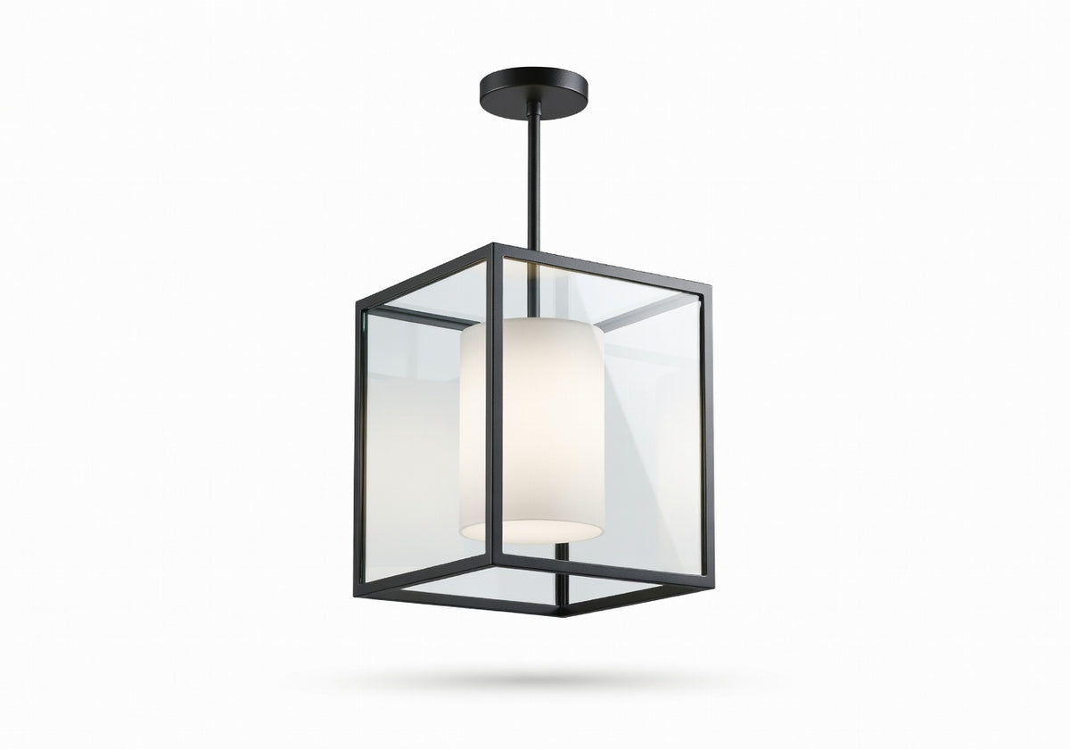 Noir Frame Pendant Hanging Light