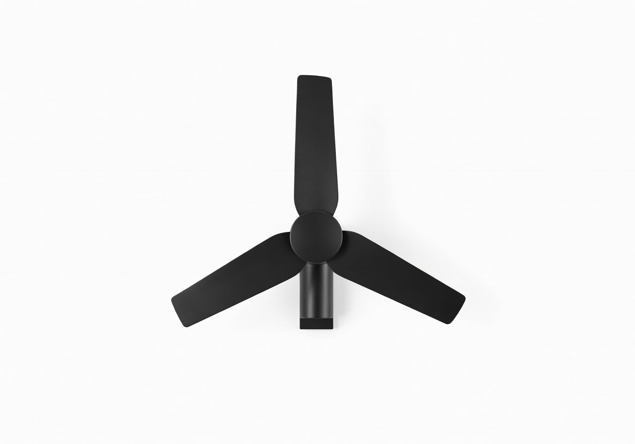 Noir Vector Wall Fan