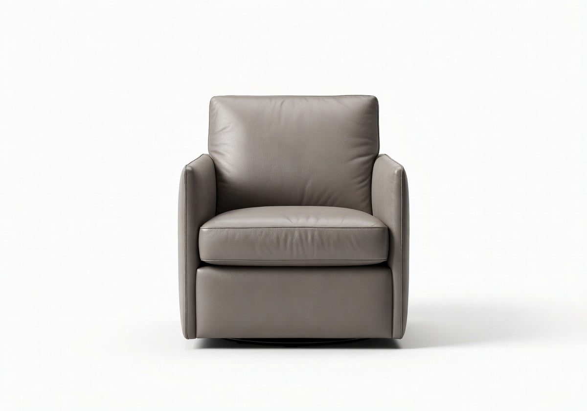 Norvale Leather Precision Swivel Chair