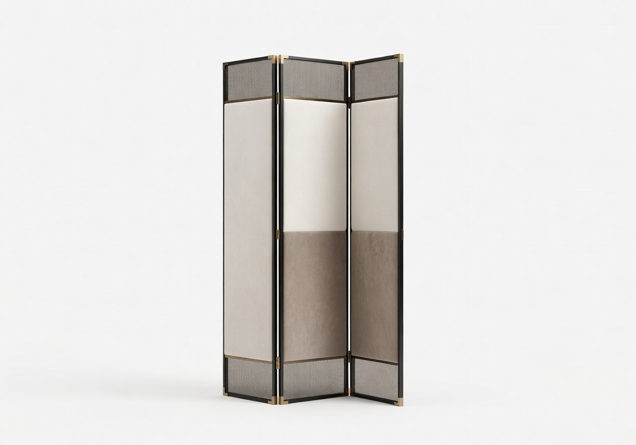 Obsidian Frame Screen Room Divider