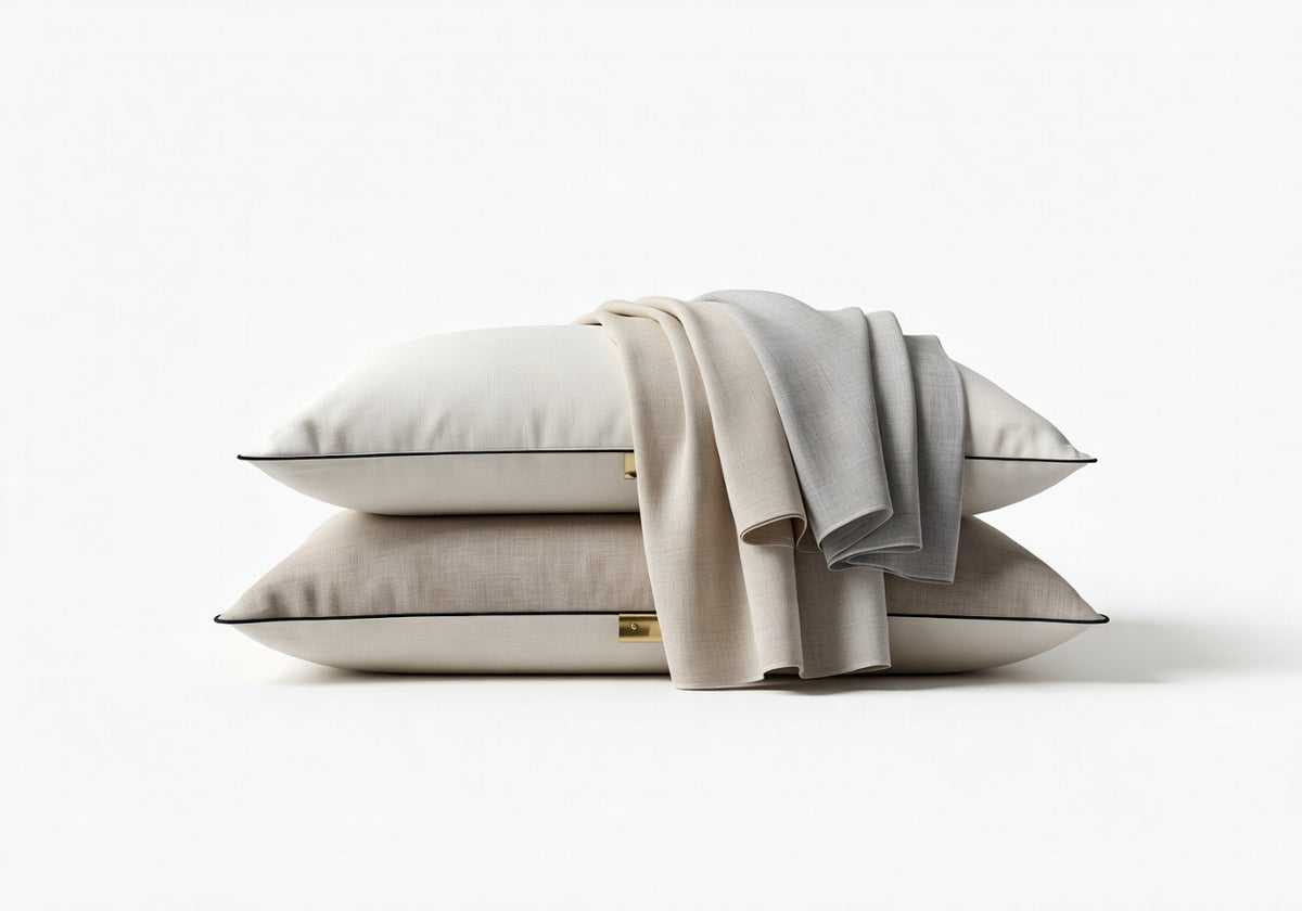 Obsidian Linen Pillow