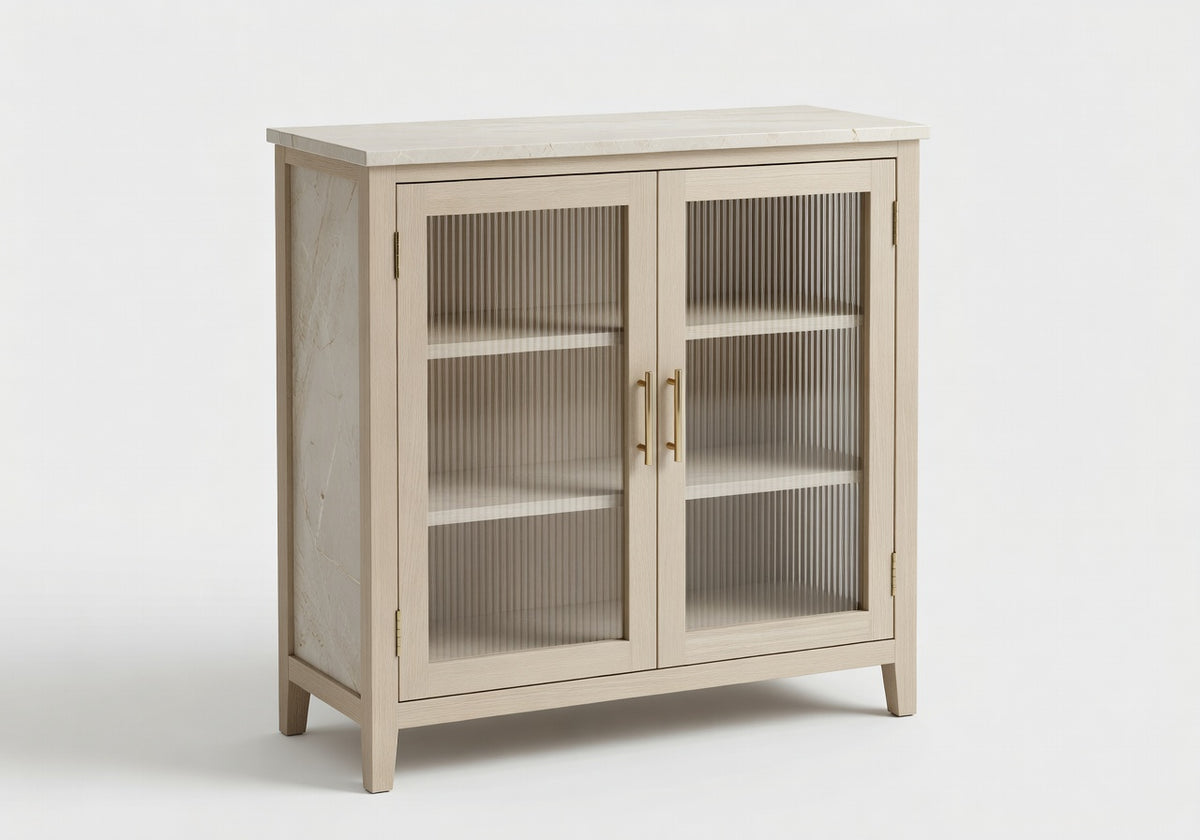 Solmere Linen Cabinet Bathroom Shelf