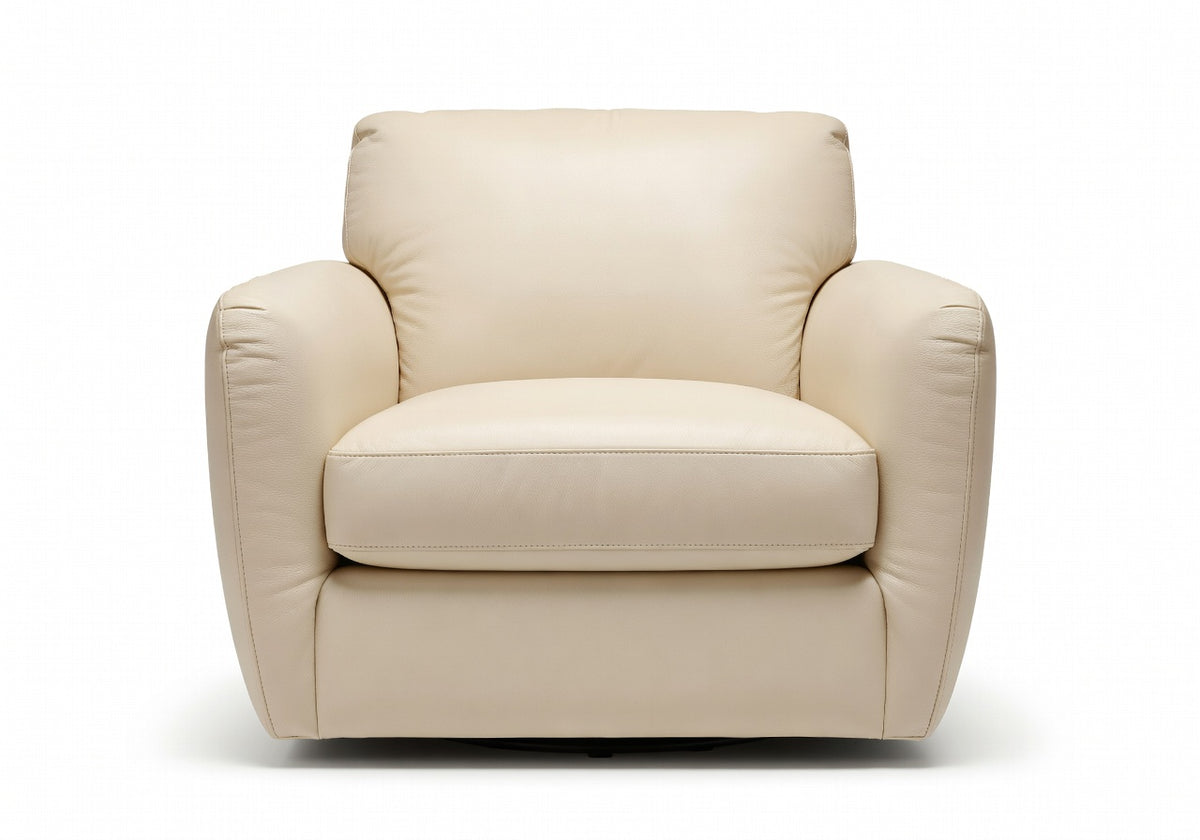 Sorelle Leather Deep Swivel Chair