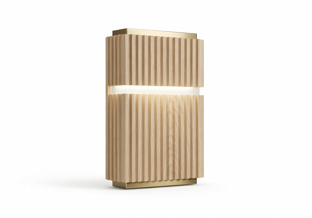 Soren Wood Panel Wall Light