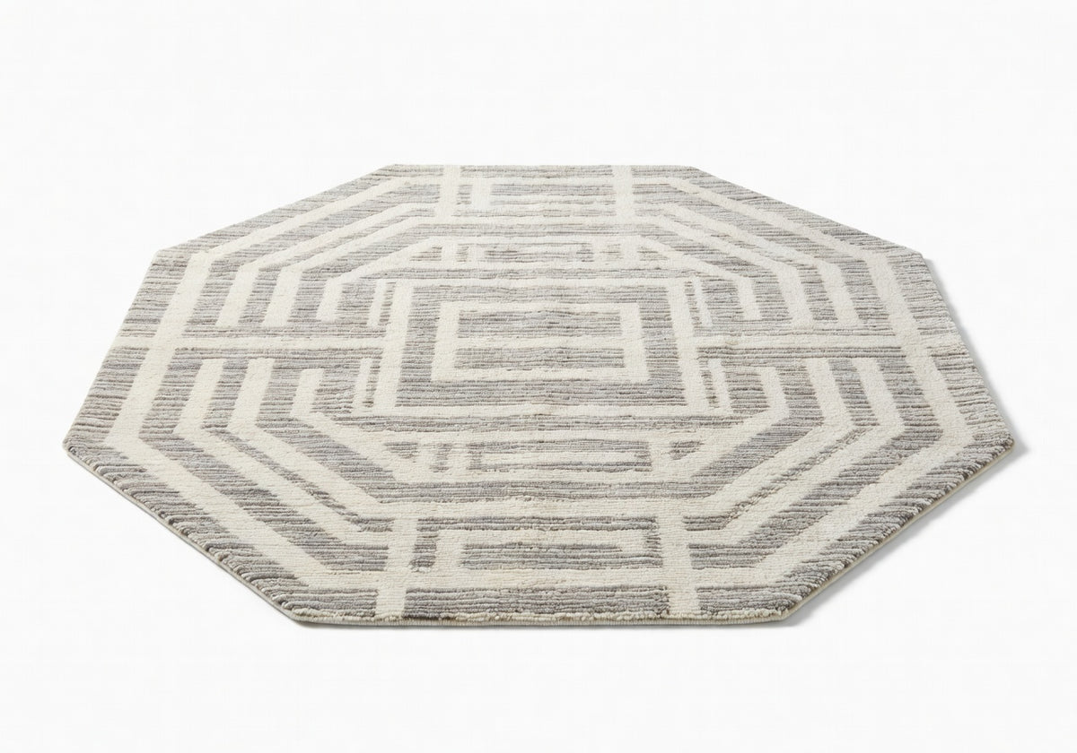 Sorrel Octa Texture Rug